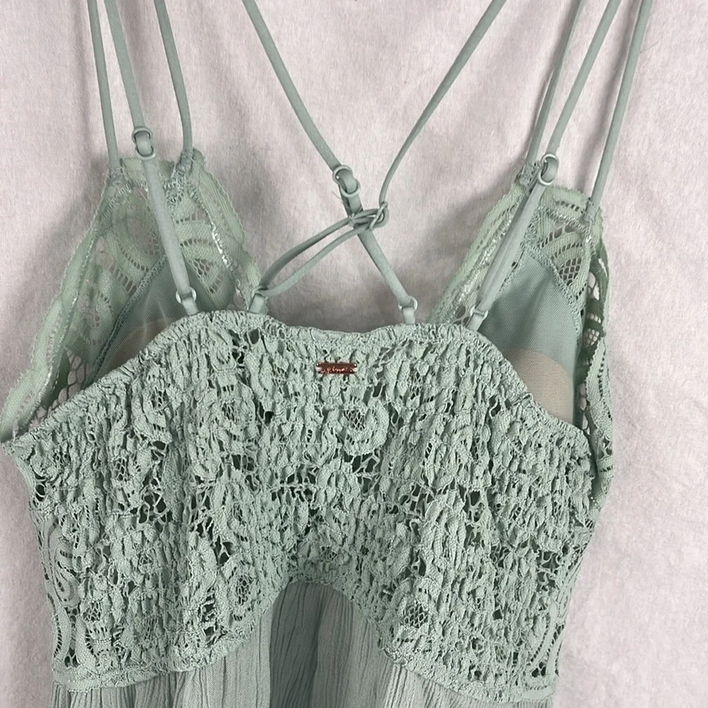 Pink small lace slip dress - Picture 6 of 6